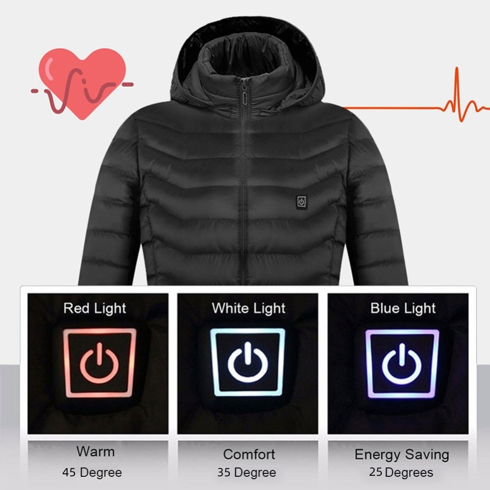 π₯ USB Heated Jacket β Stay Warm Anytime, Anywhere