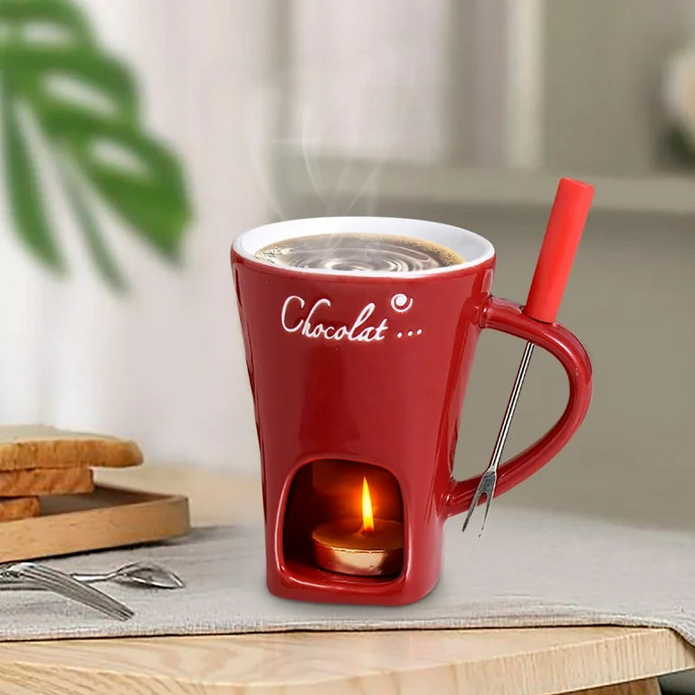 Chocolate Cheese Fondue Mug