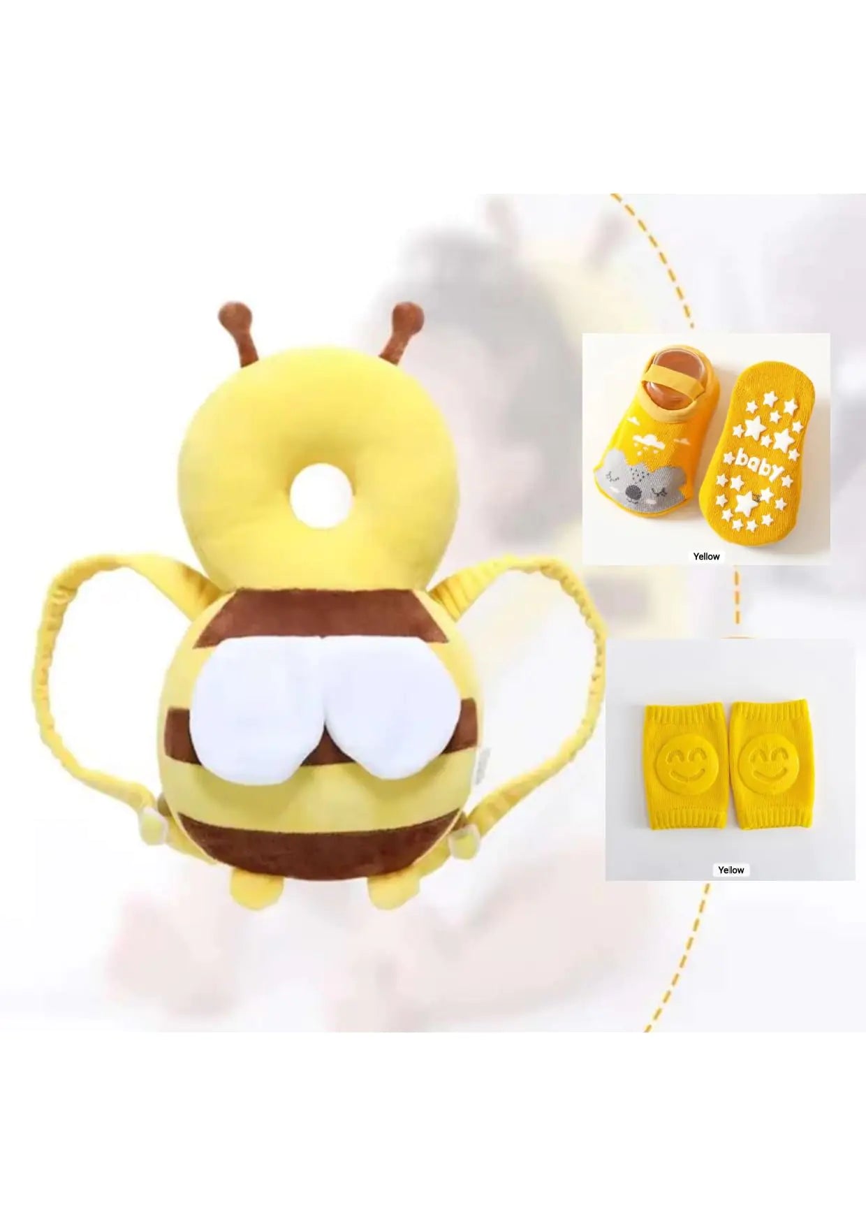 π§Έ Baby Head Protector Backpack β Soft, Safe & Adorably Designed