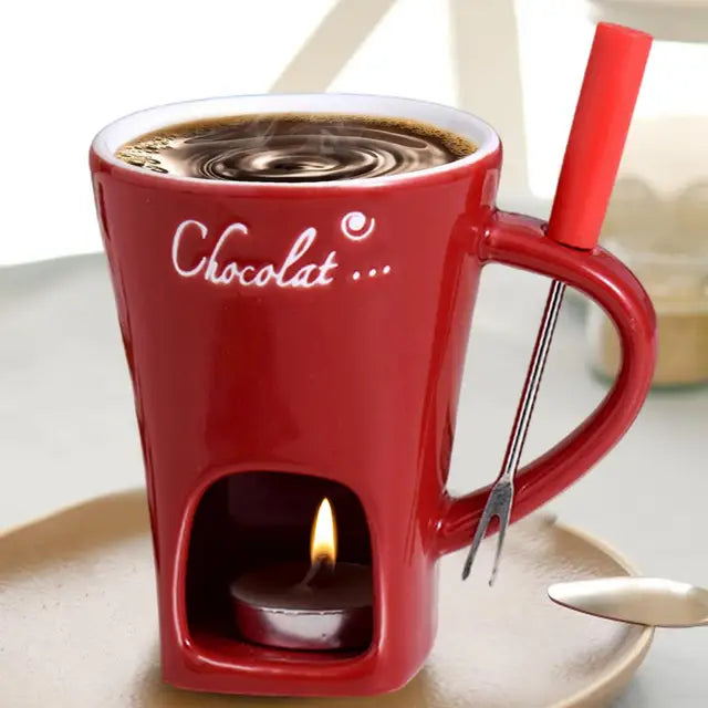 Chocolate Cheese Fondue Mug