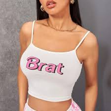 π Trendy Women's Letter Print Crop Top β Style That Speaks