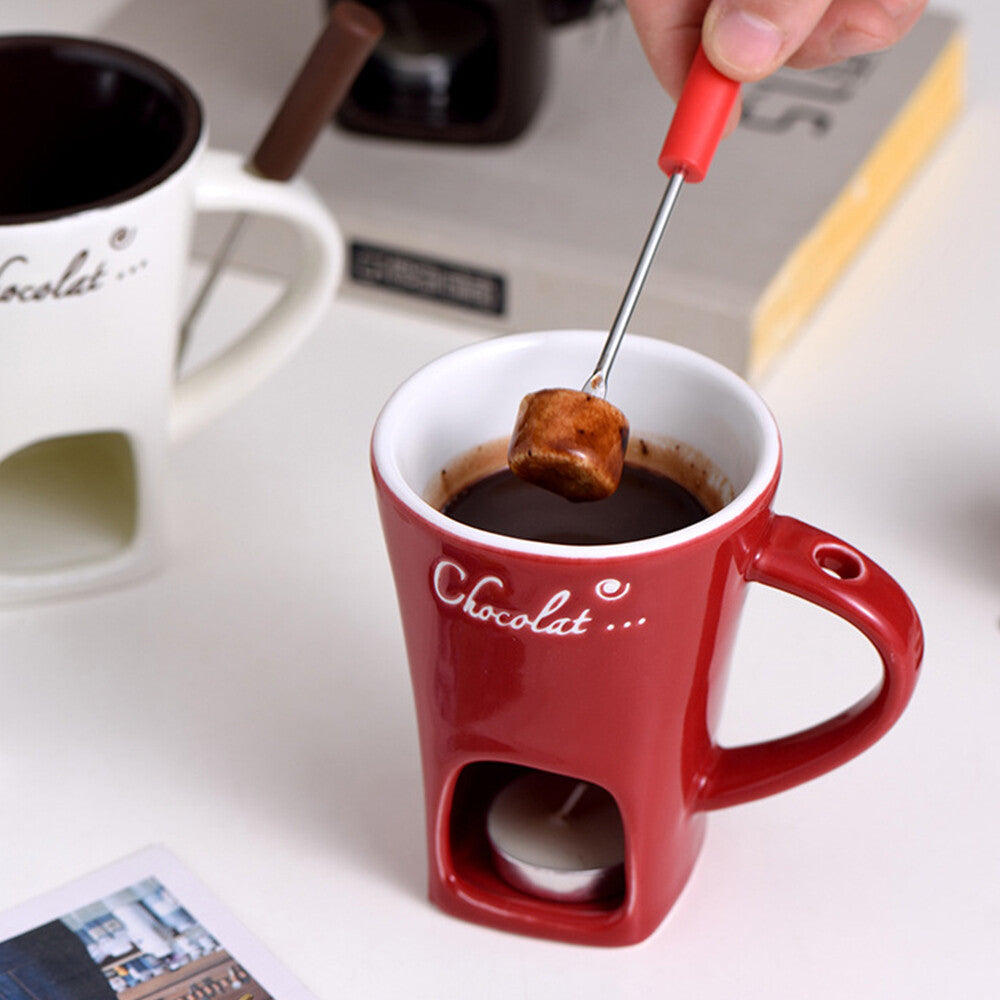 Chocolate Cheese Fondue Mug