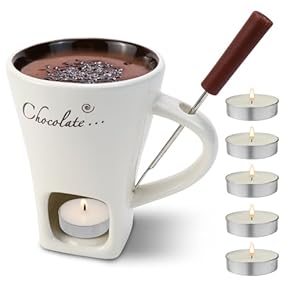 Chocolate Cheese Fondue Mug