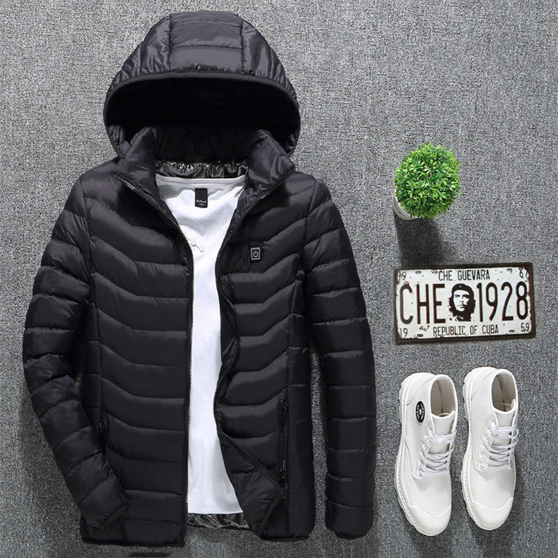 🔥 USB Heated Jacket – Stay Warm Anytime, Anywhere