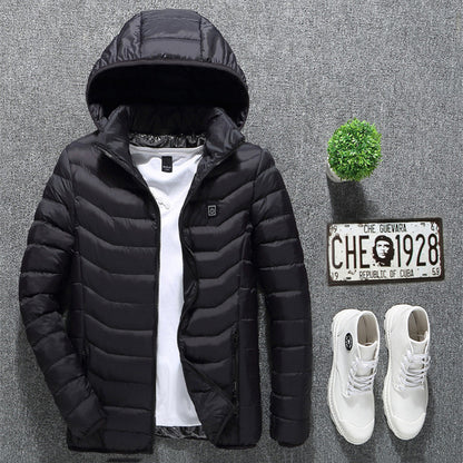 🔥 USB Heated Jacket – Stay Warm Anytime, Anywhere