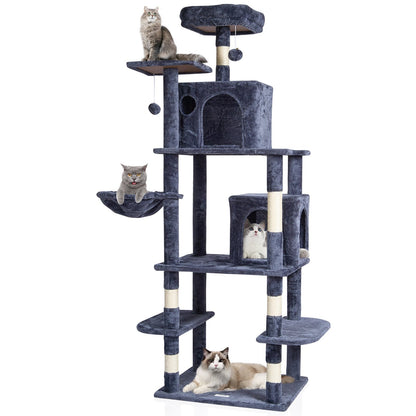 🐾 VEVOR Cat Tree Tower – Comfort, Fun & Style for Your Cat