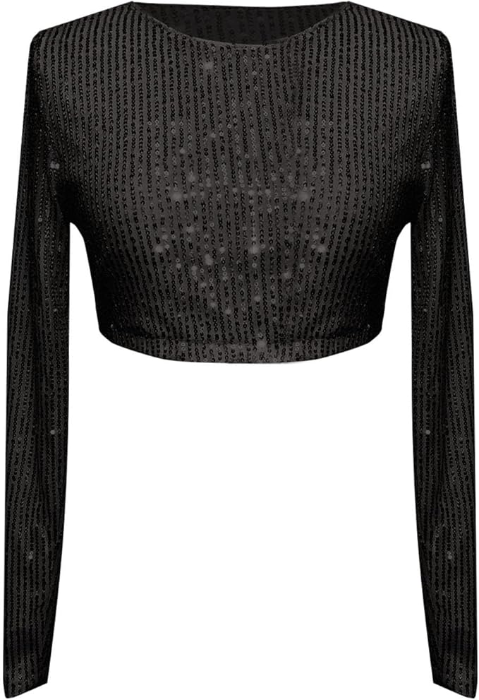 ✨ Sequin Crop Top – Shine Boldly at Every Party