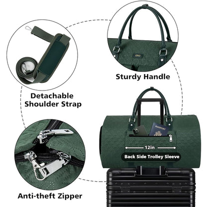 🧳 3-in-1 Travel Garment & Duffel Bag Set – Stylish, Spacious & Convertible