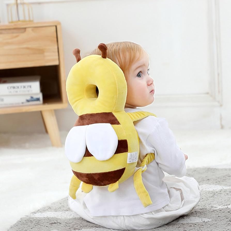 🧸 Baby Head Protector Backpack – Soft, Safe & Adorably Designed