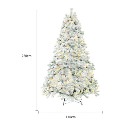 Artificial Snow Christmas Tree – Festive Holiday Decoration