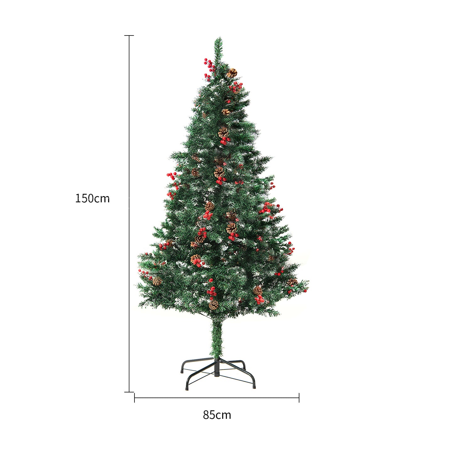 Artificial Snow Christmas Tree – Festive Holiday Decoration