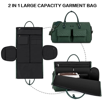 🧳 3-in-1 Travel Garment & Duffel Bag Set – Stylish, Spacious & Convertible