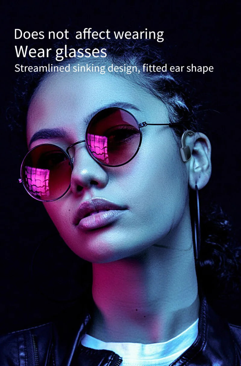 🎧Bone Conduction Bluetooth 5.1 Headphones – Wireless Open-Ear Sport Headset
