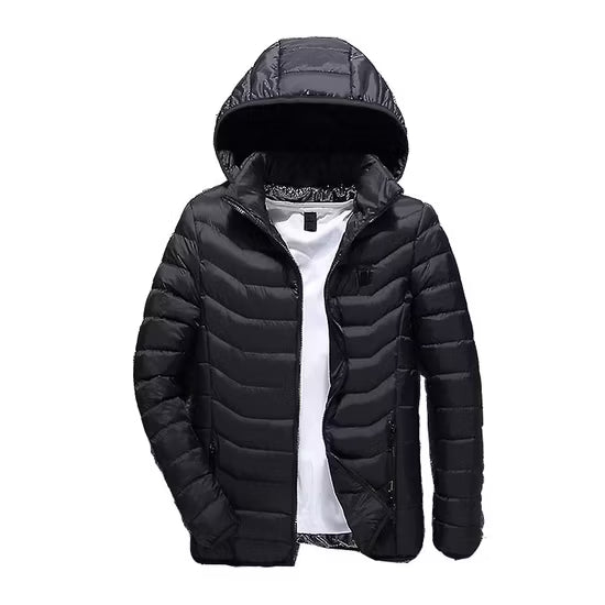 🔥 USB Heated Jacket – Stay Warm Anytime, Anywhere