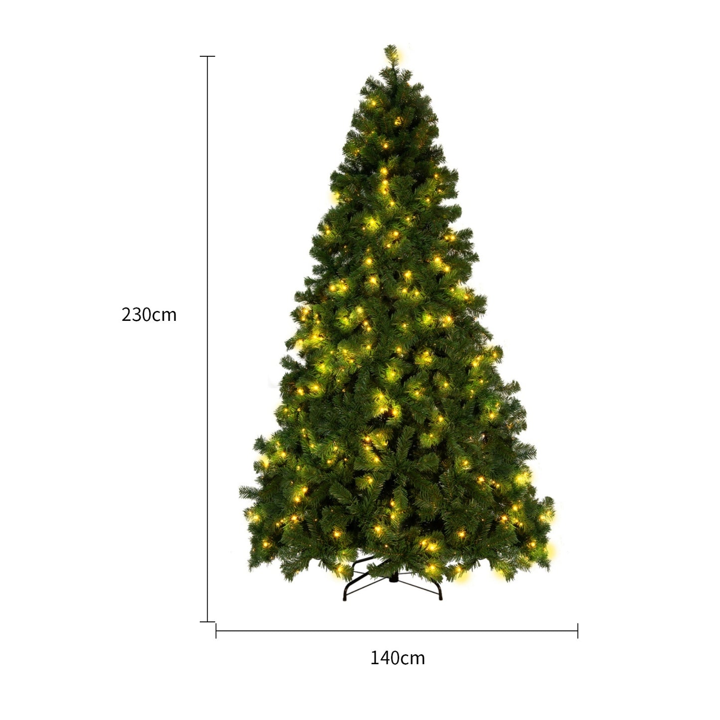 Artificial Snow Christmas Tree – Festive Holiday Decoration