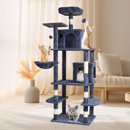 🐾 VEVOR Cat Tree Tower – Comfort, Fun & Style for Your Cat