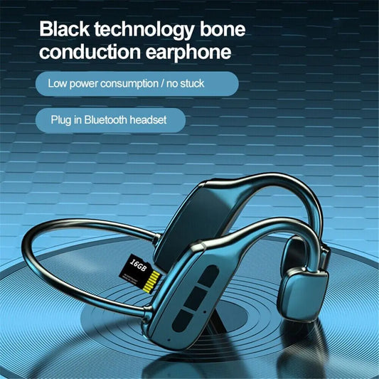 🎧Bone Conduction Bluetooth 5.1 Headphones – Wireless Open-Ear Sport Headset