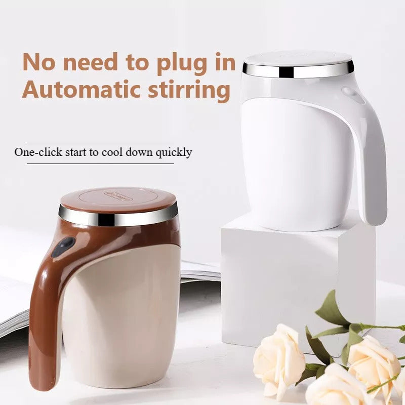 ☕ Rechargeable Automatic Stirring Cup – Smart, Stylish & Effortless Mixing