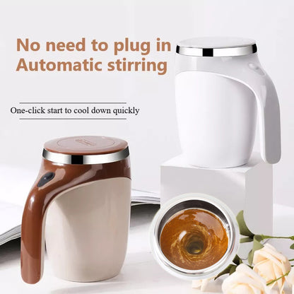 ☕ Rechargeable Automatic Stirring Cup – Smart, Stylish & Effortless Mixing