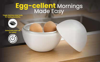 🍳 Microwave Egg Cooker – Perfect Eggs in Minutes