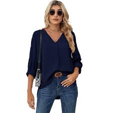 💙 Dokotoo Women's Babydoll Top – Elegant, Flowy & Perfect for Any Occasion